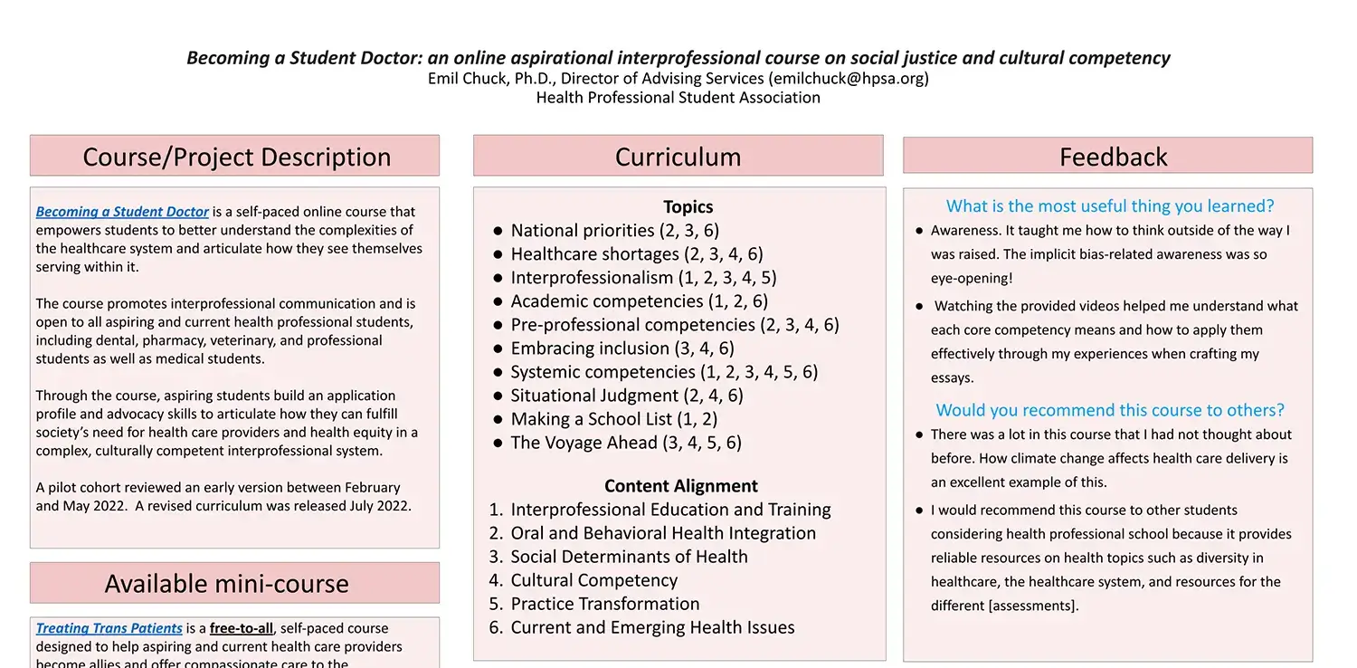 HPSA Courses Featured at National Conferences
